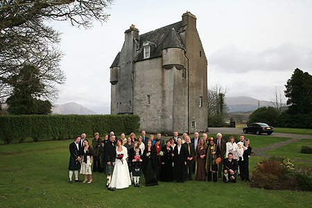 Wedding at Balcardine Castle
